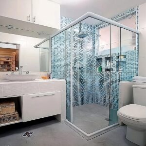 Box Incolor de Canto 100x100cm