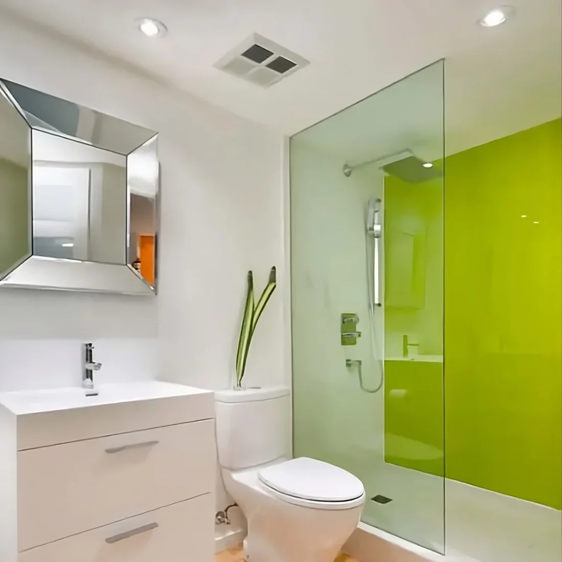 Box para ducha incolor 01 peça fixa