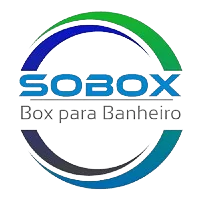 Lôgo Sobox Box de Vidro para Banheiro de vidro temperado